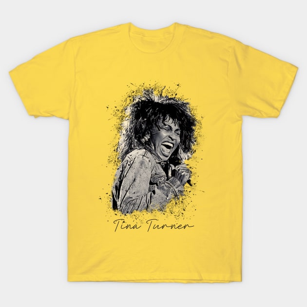 Tina Turner T-Shirt by Yopi